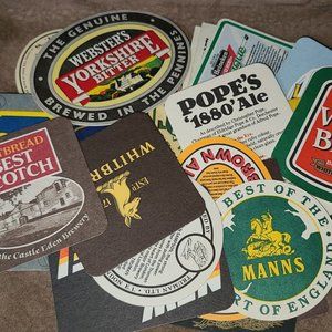 beer mats from england and wales